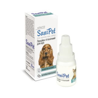 Лосьйон ProVET SaniPet для догляду за вухами котів і собак 15 мл - Інтернет-магазин спільних покупок ToGether