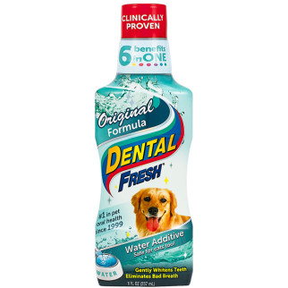 Еліксир від зубного нальоту та запаху з пащі у собак та котів SynergyLabs Dental Fresh 237 мл - Інтернет-магазин спільних покупок ToGether
