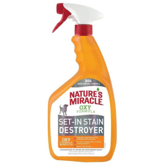 Спрей для усунення плям та запахів від собак Nature's Miracle Dog Orange Oxy Formula 946 мл - Інтернет-магазин спільних покупок ToGether