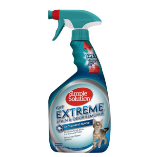Нейтралізатор запаху та плям посиленої дії Simple Solution Extreme Cat Stain & Odor Remover 946 мл - Інтернет-магазин спільних покупок ToGether