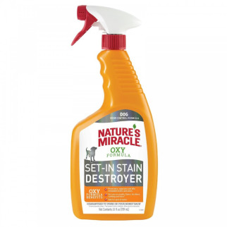 Спрей Nature's Miracle Set-In Stain Destroyer Oxy Formula для видалення плям та запахів від собак 709 мл - Інтернет-магазин спільних покупок ToGether