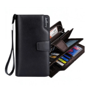 Клатч чоловічий гаманець портмоне барсетка Baellerry business S1063 Чорний - Інтернет-магазин спільних покупок ToGether