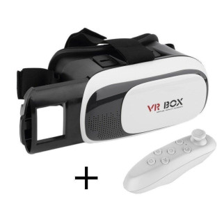 3D Окуляри віртуальної реальності VR BOX G2 з пультом, bluetooth, фокусування лінз - Інтернет-магазин спільних покупок ToGether