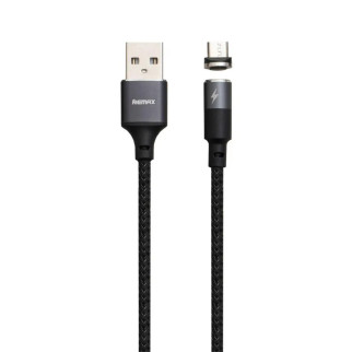 Магнітний зарядний кабель Lightning Apple Iphone REMAX RC-169th Black - Інтернет-магазин спільних покупок ToGether