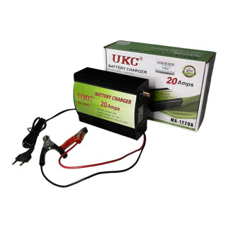 Заряджання для акумулятора автомобіля 12 вольт 20 ампер, UKC Battery Charger 20A - Інтернет-магазин спільних покупок ToGether