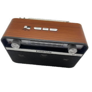 Компактний портативний радіоприймач Everton RT-309 FM/AM/SW/Bluetooth/USB з ліхтариком - Інтернет-магазин спільних покупок ToGether