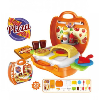 Ігровий розвиваючий набір кухня "Pizza" в кейсі валізці 22 предмета - Інтернет-магазин спільних покупок ToGether