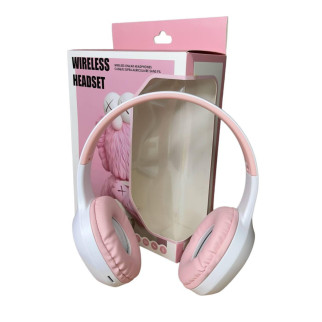 Бездротові навушники YLZ-5 дитячі з радіо/блютуз/картою пам'яті білі - Інтернет-магазин спільних покупок ToGether
