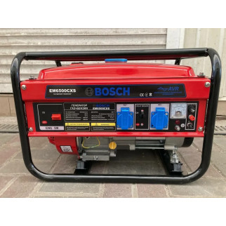 Однофазний бензиновий генератор Bosch EM6500XCS 3.5 кВт компактна станція - Інтернет-магазин спільних покупок ToGether