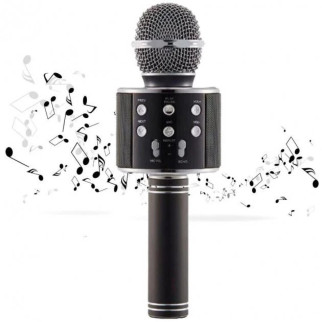 Bluetooth мікрофон для караоке зі зміною голосу WSTER WS-858 Портативний мікрофон для караоке - Інтернет-магазин спільних покупок ToGether