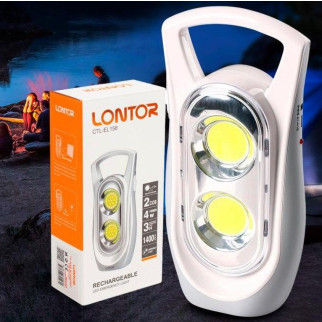 Яскравий акумуляторний Ліхтар Lontor CTL - EL158 компактний ліхтарик - Інтернет-магазин спільних покупок ToGether