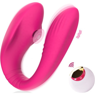 Вакуумний стимулятор клітора LOLITOP рожевий - Інтернет-магазин спільних покупок ToGether