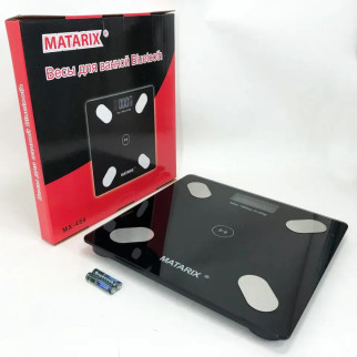 Підлогові розумні фітнес ваги MATARIX MX-454 App Bluetooth Смарт ваги з додатком для зважування людей - Інтернет-магазин спільних покупок ToGether