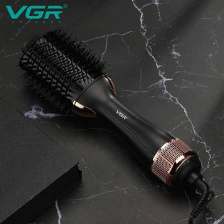 Фен щітка для укладання волосся VGR 492 повітряний стайлер, з іонізацією, 3 режими, 2 швидкості, 1000Вт - Інтернет-магазин спільних покупок ToGether