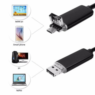 Камера Ендоскоп Android та PC Endoscope USB-камера гнучка 5м - Інтернет-магазин спільних покупок ToGether