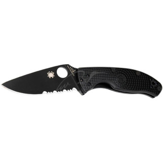 Ніж Spyderco Tenacious Black Blade Lightweight - Інтернет-магазин спільних покупок ToGether