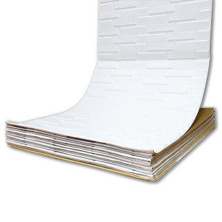 Самоклеюча 3D панель біла кладка 19600x700x5мм SW-00001335 - Інтернет-магазин спільних покупок ToGether