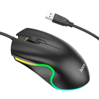 Миша Hoco GM19 | Ігрова дротова миша 1000DPI | з RGB-підсвіткою - Інтернет-магазин спільних покупок ToGether