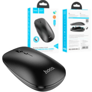 Мишка Hoco GM15 бездротова | BT3.0+5.0 2.4G 800/1200/1600DPI | для ПК Планшета Смартфона Black - Інтернет-магазин спільних покупок ToGether