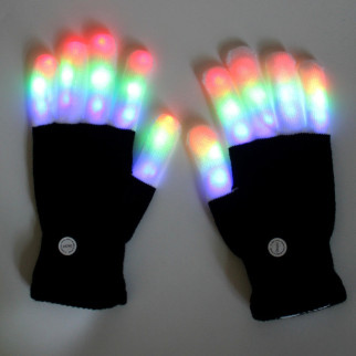 Світлодіодні рукавички RESTEQ, що світяться в темряві, блимають 6 режимів - Інтернет-магазин спільних покупок ToGether