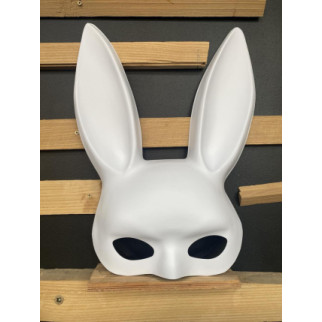 Милі вуха зайця RESTEQ, Маска кролика PlayBoy, біла 36см - Інтернет-магазин спільних покупок ToGether