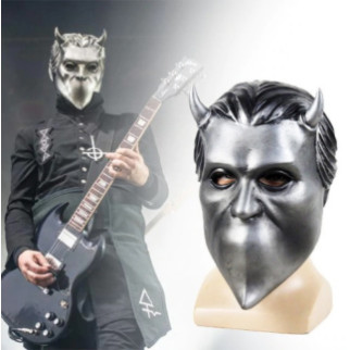 Маска музичного гурту Ghost (Гоуст) RESTEQ доросла латекс, гумова маска демона - Інтернет-магазин спільних покупок ToGether