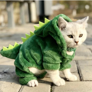 Одяг для домашніх тварин RESTEQ, костюм динозавра для котів, розмір L - Інтернет-магазин спільних покупок ToGether