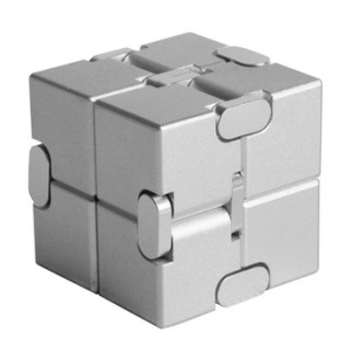 Нескінченний кубик RESTEQ, антистрес Infinity Cube 38 мм. Іграшка-антистрес з алюмінієвого сплаву - Інтернет-магазин спільних покупок ToGether