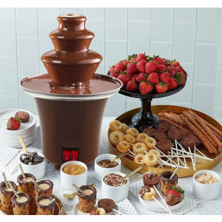 Шоколадний фонтан для фондю Chocolate Fountain, фондюшниця. Фондюшниця у вигляді фонтану - Інтернет-магазин спільних покупок ToGether