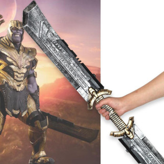 Зброя Таноса з подвійними краями Thanos Gauntlet RESTEQ 110см. Двоклинковий меч Танос Месники - Інтернет-магазин спільних покупок ToGether