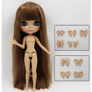 Шарнірна лялька Блайз Blythe 30 см. 4 кольори очей, каштанове волосся - Інтернет-магазин спільних покупок ToGether