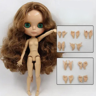 Шарнірна лялька Блайз Blythe 30 см. 4 кольори очей, хвилясте волосся - Інтернет-магазин спільних покупок ToGether
