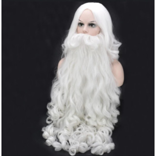 Перука та борода (80 см) Діда Мороза RESTEQ - Інтернет-магазин спільних покупок ToGether