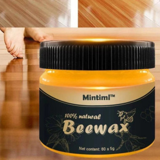 Натуральний поліроль для дерева BeeWax віск бджолиний, для відновлення зовнішнього вигляду дерева, 80g - Інтернет-магазин спільних покупок ToGether