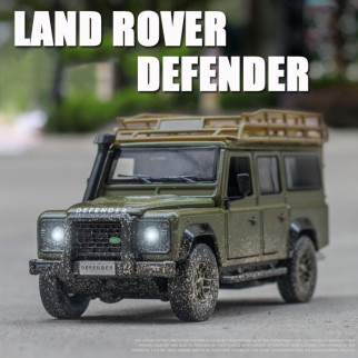 Модель авто Land Rover Defender 1:32. Металева машинка, інерційна машинка Ленд Ровер Дефендер - Інтернет-магазин спільних покупок ToGether