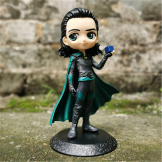 Статуетка Локі в стилі аніме персонажа, Фігурка Loki з великими очима 14 см - Інтернет-магазин спільних покупок ToGether