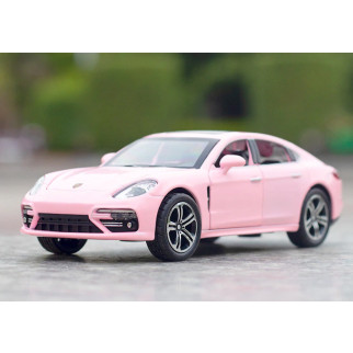 Модель автомобіля Porsche Panamera масштаб: 1:32. Іграшкова машина Порш Панамера рожевого кольору - Інтернет-магазин спільних покупок ToGether
