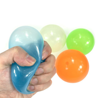 Липкі кулі Globbles RESTEQ. Липкі кульки, що світяться Globbles 4 шт. Іграшка-антистрес 4.5 см - Інтернет-магазин спільних покупок ToGether
