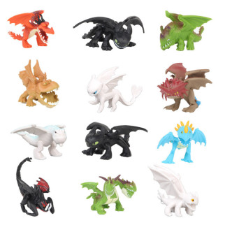 Набір фігурок Як приручити дракона 3 RESTEQ. Ігрові фігурки з мультфільму Як приручити дракона 12 шт - Інтернет-магазин спільних покупок ToGether