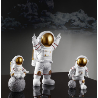 Статуетка Астронавт RESTEQ. Фігурка для інтер'єру Космонавт 10 см - Інтернет-магазин спільних покупок ToGether