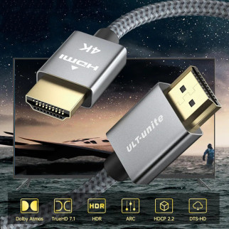 Кабель Ult-Unite HDMI 2.0 300 см. HDMI кабель 18 Гбіт, 60 Гц 4К, для MacBook Pro, Playstation 5, Xbox, TV - Інтернет-магазин спільних покупок ToGether