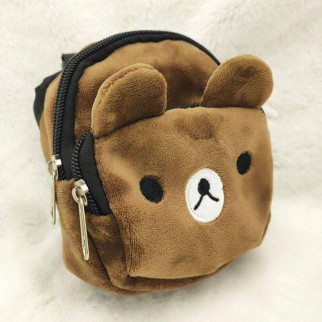 Рюкзак для собаки Ведмедик RESTEQ 14х11 см. Маленький рюкзак на собаку із зображенням ведмедя. Собачий рюкзак Ведмедик - Інтернет-магазин спільних покупок ToGether