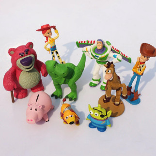 Набір фігурок Історія іграшок RESTEQ 9 шт. Ігрові фігурки із мультфільму Toy Story. Іграшка Toy Story - Інтернет-магазин спільних покупок ToGether