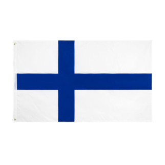 Фінський прапор. Прапор Фінляндії RESTEQ. Finnish flag. Прапор 150х90 см поліестер - Інтернет-магазин спільних покупок ToGether