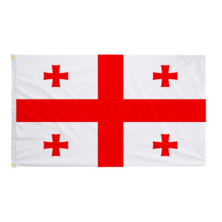 Прапор Грузії 150х90 см. Грузинський прапор поліестер RESTEQ. Georgia flag - Інтернет-магазин спільних покупок ToGether