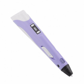 3D ручка PEN-2 UTM c LCD дисплеєм та набором пластику Фіолетовий - Інтернет-магазин спільних покупок ToGether