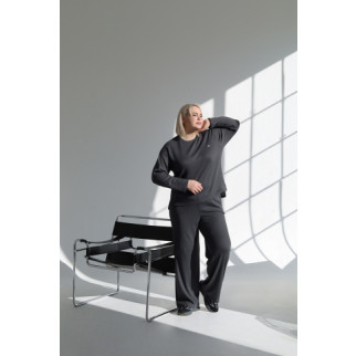 Жіночий спортивний костюм (50-56)  Сірий 50 - Інтернет-магазин спільних покупок ToGether