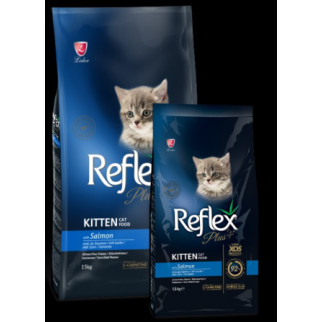 Корм Reflex Plus Kitten Salmon сухий з лососем для кошенят 1.5 кг - Інтернет-магазин спільних покупок ToGether