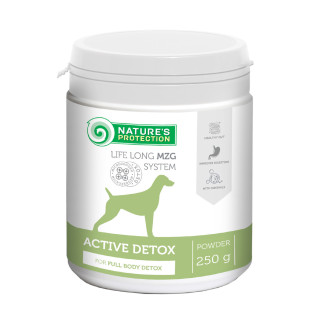 Харчова добавка Nature's Protection Active Detox для очищення організму дорослих собак із кальцієм та магнієм 250 гр - Інтернет-магазин спільних покупок ToGether