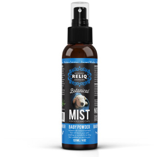 Спрей-одеколон RELIQ Botanical Mist-Baby Powder з ароматом дитячої присипки для собак та котів 120 мл - Інтернет-магазин спільних покупок ToGether